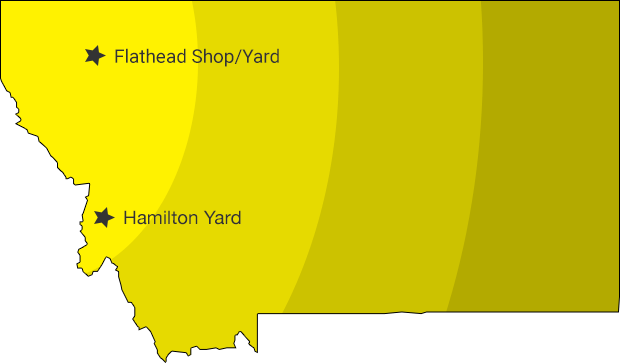 Montana Lyman Service Area Map